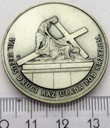Medal Droga Krzyżowa stacja VII SREBRO