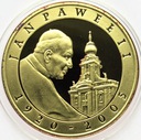 10 zł złotych 2005 Jan Paweł II SREBRO AU