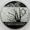 20 zł złotych 2008 Powstanie w Gettcie Warszawskim