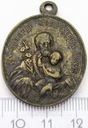 Medalion Św. Józef Matka Boska Częstochowska