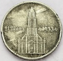 5 Marek 1934 z datą data Wieża Kościół RZADKA