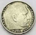 5 marek 1936 Hindenburg SREBRO