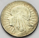 5 zł złotych 1934 Głowa kobiety Polonia SREBRO