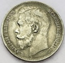Rosja 1 rubel 1897 Mikołaj II SREBRO
