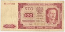 1948 100 zł Sto Złotych, seria HR RZADKI