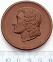 Medal porcelana Johann F. Böttger Meissen