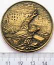 Medal Veritas Powstanie Warszawskie 1984 Jezus