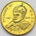 2 zł złote 1998 Zygmunt III Waza