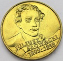 2 zł złote 1999 Juliusz Słowacki