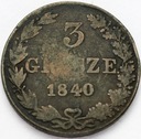 3 gr grosze 1840 SKLEJONA Z DWÓCH