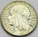 5 zł złotych 1933 Głowa kobiety Polonia SREBRO