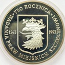 200000 zł złotych 1993 Szczecin Nadanie Praw