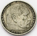 Niemcy 2 marki Niemcy 1938 Hindenburg SREBRO