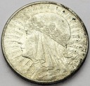 10 zł złotych 1932 Głowa kobiety Polonia SREBRO