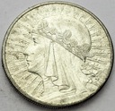 10 zł złotych 1932 Głowa kobiety Polonia SREBRO
