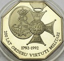 50000 zł złotych 1992 Virtuti Militari 200 lat