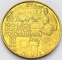 2 zł złote 1998 Skłodowska Polon i rad