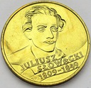 2 zł złote 1999 Juliusz Słowacki