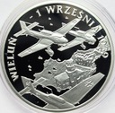 10 zł złotych 2009 Wieluń 1 Września 1939