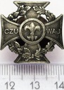 Odznaka Krzyż Harcerski Czuwaj ZHP Chyliński