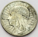 5 zł złotych 1932 Głowa kobiety Polonia SREBRO