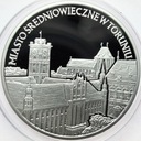 20 zł złotych 2007 Miasto Średniowieczne w Toruniu