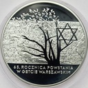 20 złotych 2008 Powstanie Getto Warszawskie