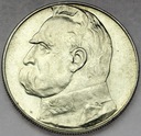 10 zł złotych 1937 Józef Piłsudski SREBRO
