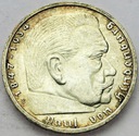 Niemcy 5 Marek 1937 Hindenburg SREBRO