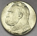 10 zł złotych 1937 Józef Piłsudski SREBRO
