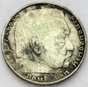 Niemcy 2 marki 1937 Hindenburg SREBRO