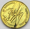 2 zł złote 1998 Niepodległość 1918