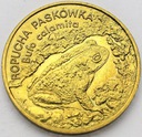 2 zł złote 1998 Ropucha paskówka