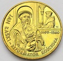 2 zł złote 1999 Jan Łaski Reformator Kościoła