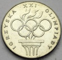200 zł złotych 1976 XXI Olimpiada SREBRO