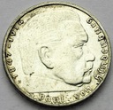Niemcy 2 marki 1937 Hindenburg SREBRO