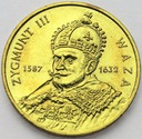 2 zł złote 1998 Zygmunt III Waza
