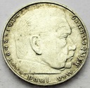 Niemcy 2 marki 1939 Hindenburg SREBRO