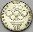200 zł złotych 1976 XXI Olimpiada SREBRO
