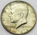 USA 1/2 Dolara Half Dollar 1964 Kennedy SREBRO