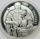 10 zł złotych 2001 Jan III Sobieski PÓŁPOSTAĆ