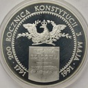 200000 zł złotych 1991 Konstytucja 3 Maja