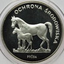 PRÓBA 100 zł 1981 Koń Konie Ochrona Środowiska Ag