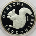 PRÓBA 1000 zł złotych 1985 Ag, Wiewiórka