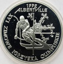 200000 zł złotych 1991 Albertville Olimpiada