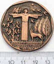 Medal Franciszek z Asyżu Bóg Mój i Wszystko (1)