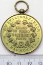 Medal Francja Cours De Piano 1888