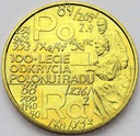 2 zł złote 1998 Skłodowska Polon i rad