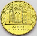 2 zł złote 1998 Zamek w Kórniku