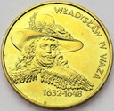 2 zł złote 1999 Władysław IV Waza